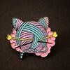 Pin - Yarn Ball Kitten