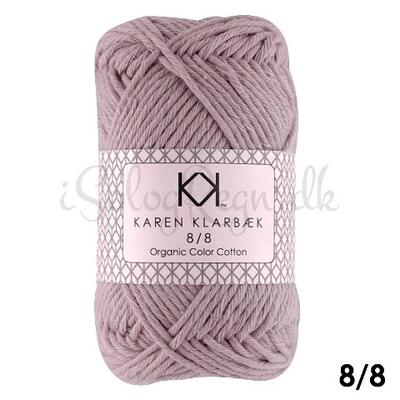 KK 8/8 Organic Color Cotton Soft Lilac