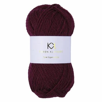 KK Pure Organic Wool 2025 Bordeaux