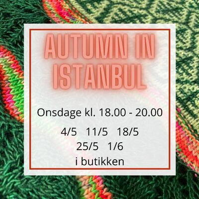 Strikkekursus Autumn in Istanbul
