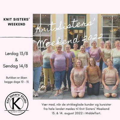 Knit Sisters' Festmiddag feat. Annette Danielsen