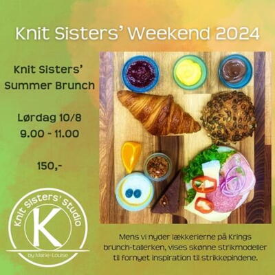 Lørdag morgen tager vi fat på weekendens strikkeinspiration allerede i løbet af morgenmaden: Den populære brunchplatte hos Kring.