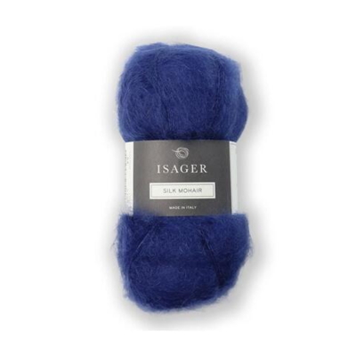 Isager Silk Mohair 54 Dybblå