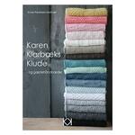 17 mønstre tilpasset klude og gæstehåndklæder får du i denne bog af Karen Klarbæk