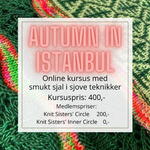 September '22 Online kursus Autumn in Istanbul