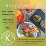 Strik weekenden hyggeligt i gang i det bedste selskab til Knit Sisters' Tapas & Wine