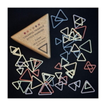 Cocoknits Triangle Stitch Markers Earthy Tones