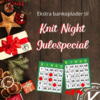 Ekstra banko-plader til Knit Night Julespecial 6/12